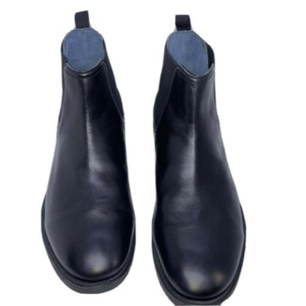 Men's Gordon Rush Kalin Leather Chelsea Boot Black Size: US 11 M 301114 EUC